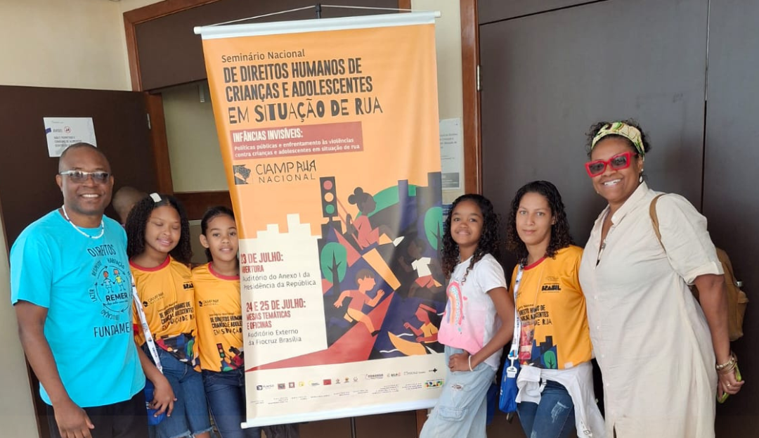 📢 Seminário Nacional de Direitos Humanos de Crianças e Adolescentes de Rua